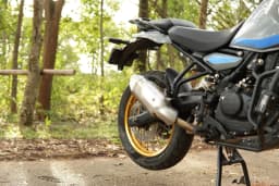 PowerRage Slip-On Exhaust with De-Cat Pipe for Royal Enfield Himalayan 450 – Stainless Steel Performance Muffler - View 7