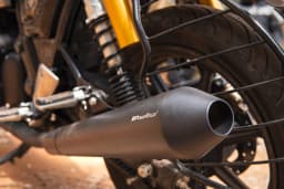 PowerRage Slip-On Exhaust for Royal Enfield Interceptor 650 / GT 650 – Black Finish Long Type - View 6