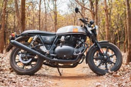 PowerRage Slip-On Exhaust for Royal Enfield Interceptor 650 / GT 650 – Black Finish Long Type - View 7