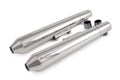 PowerRage Slip-On Exhaust for Royal Enfield Interceptor 650 / GT 650 – Polish Finish Long Type