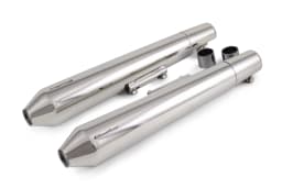PowerRage Slip-On Exhaust for Royal Enfield Interceptor 650 / GT 650 – Polish Finish Long Type