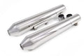 PowerRage Slip-On Exhaust for Royal Enfield Interceptor 650 / GT 650 – Polish Finish Short Type