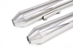 PowerRage Slip-On Exhaust for Royal Enfield Interceptor 650 / GT 650 – Polish Finish Short Type - View 4