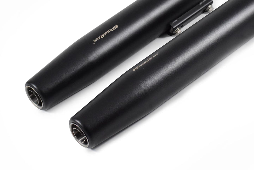 PowerRage Slip-On Exhaust for Royal Enfield Shotgun 650 – Black Finish Performance Muffler