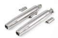 PowerRage Slip-On Exhaust for Royal Enfield Super Meteor 650 – Polish Finish Stainless Steel Muffler
