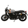 Red Rooster Stellar Black Matte Exhaust for Royal Enfield Interceptor 650 & GT 650