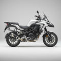 Barrel Rogue 2 Exhaust with Mid Pipe for Benelli TRK 502 | 304 Stainless Steel Slip-On Performance Exhaust | Bolt-On Fitment