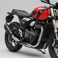 Barrel Rogue 2.0 Slip-On Exhaust with Link Pipe for Triumph Speed 400 / Scrambler 400X | 304 Stainless Steel Performance