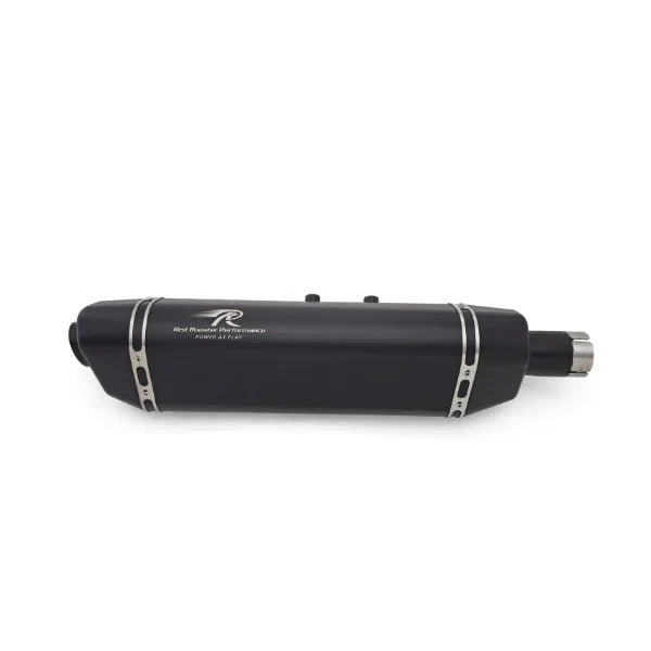 Red Rooster Vertex Exhaust for Himalayan & Scram 411 – Performance Slip-On (Polish / Matte / Black)
