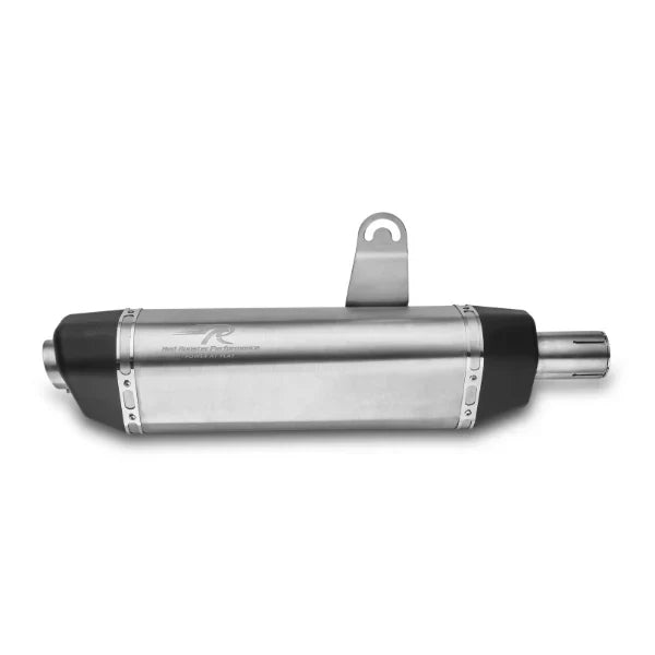 Red Rooster Vertex Exhaust for Himalayan & Scram 411 – Performance Slip-On (Polish / Matte / Black) - View 5
