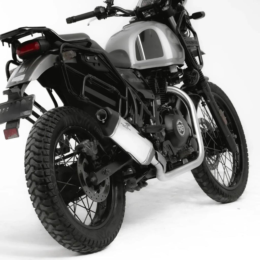 Red Rooster Vertex Polish Exhaust for Royal Enfield Himalayan & Scram 411