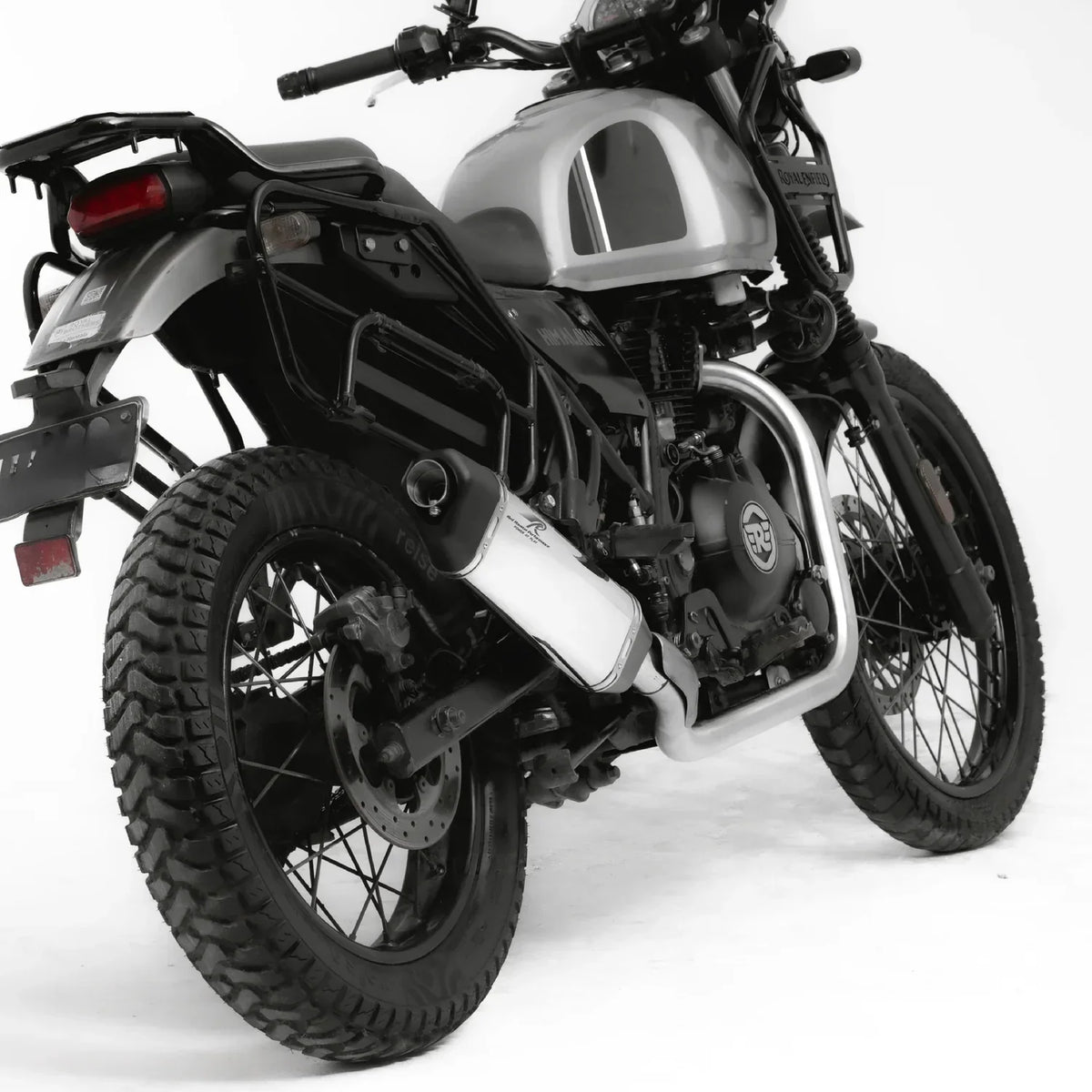 Red Rooster Vertex Polish Exhaust for Royal Enfield Himalayan & Scram 411