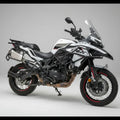 Barrel Storm Slip-On Exhaust with Link Pipe for Benelli TRK 502X | 304 Stainless Steel Adventure Performance Exhaust