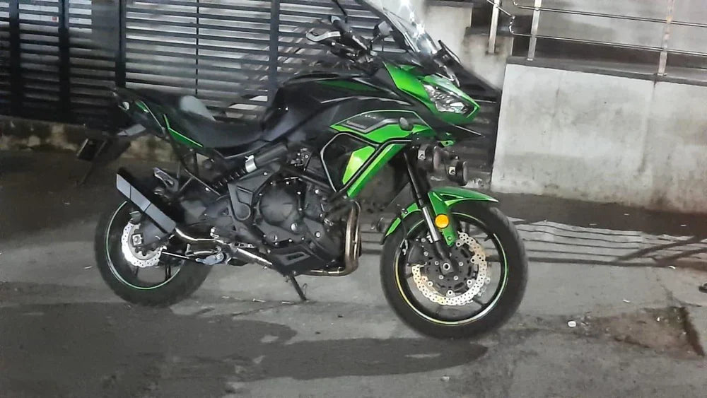 Barrel Rogue 2.0 Full System Exhaust for Kawasaki Versys 650 | 304 Stainless Steel Performance Exhaust - View 6