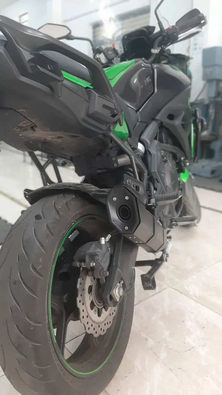 Barrel Rogue 2.0 Full System Exhaust for Kawasaki Versys 650 | 304 Stainless Steel Performance Exhaust - View 4