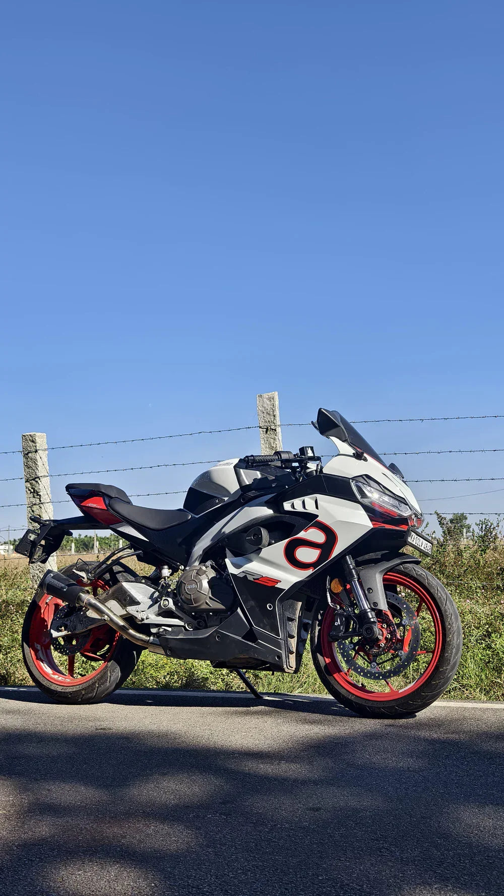 Barrel Outlaw 2.0 Full System Exhaust for Aprilia RS457 with Header Pipe | 304 Stainless Steel Performance Exhaust (Side Exit
