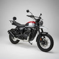 Barrel Rogue 2.0 Exhaust with Link Pipe for Yezdi Scrambler | 304 Stainless Steel Slip-On Performance Exhaust (DB Killer