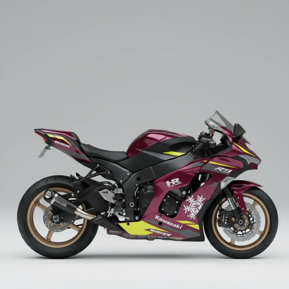 Barrel Outlaw 2.0 Slip-On Exhaust for Kawasaki ZX-10R | 304 Stainless Steel Performance Exhaust - View 4