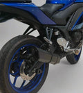 Barrel Rogue 2.0 Exhaust for Yamaha R3 with Link Pipe | 304 Stainless Steel Performance Slip-On (Black & Steel)