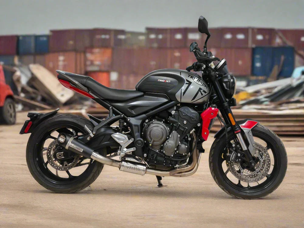 Barrel Outlaw 2.0 Full System Exhaust for Triumph Trident 660 / Tiger Sport 660 / Daytona 660 | 304 Stainless Steel
