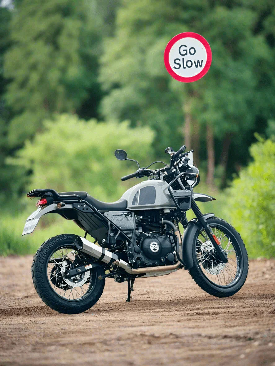 Rogue 2.0 Slip-On Exhaust for Royal Enfield Himalayan | 304 Stainless Steel Performance Exhaust - View 6