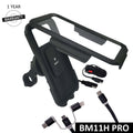 BOBO BM11H Pro Fully Waterproof Bike Phone Holder with Vibration Controller
