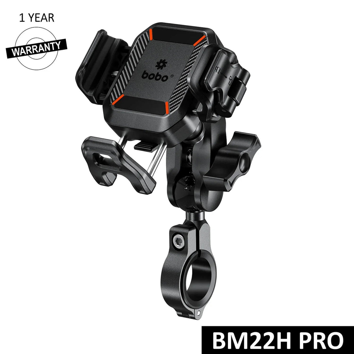BOBO BM22H/BM22M Pro Handlebar or Mirror Mount Anti-Vibration