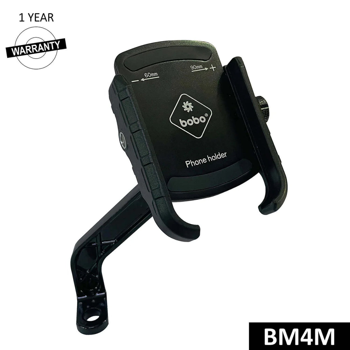 BOBO BM4M Bike Phone Holder Long Rear view Mirror Mount