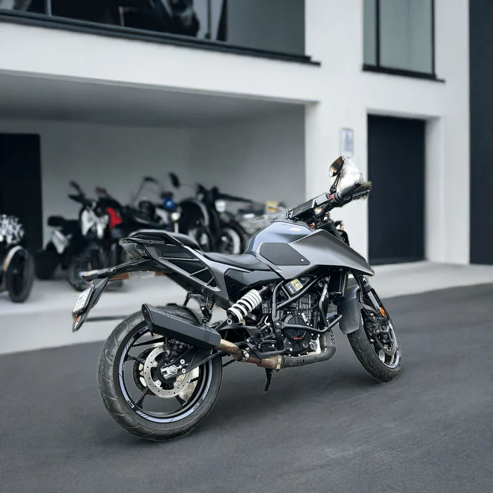 Barrel Rogue 2.0 Slip-On Exhaust with Mid Pipe for KTM Gen 3 Duke 250 & Duke 390 | 304 Stainless Steel Performance Exhaust