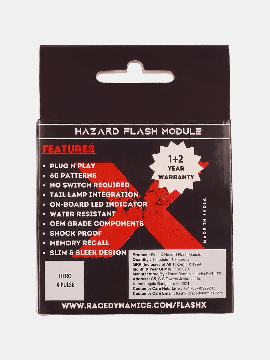Hero Xpulse 200 Flash X Hazard Module - View 4