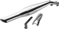 Honda CB350 Drift Performance Exhaust | Silver Stallion | +1.5 BHP Boost | Silver / Textured Black / Brushed