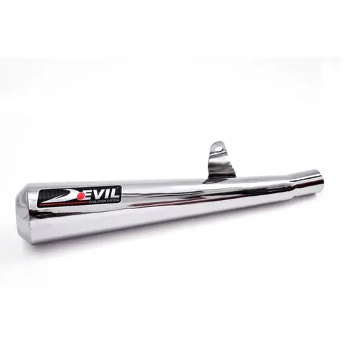 Devil Evolution Slip-On Exhaust Set for Royal Enfield Interceptor 650 & Continental GT 650 | Stainless Steel Megaphone