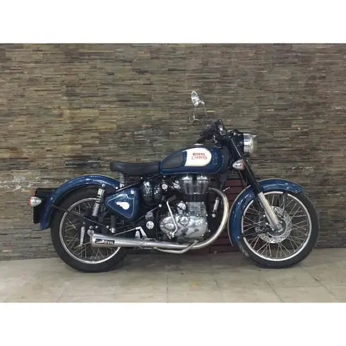 Devil Evolution Slip-On Exhaust for Royal Enfield Classic 500 | Stainless Steel Performance Silencer with Deep Thump - View 4