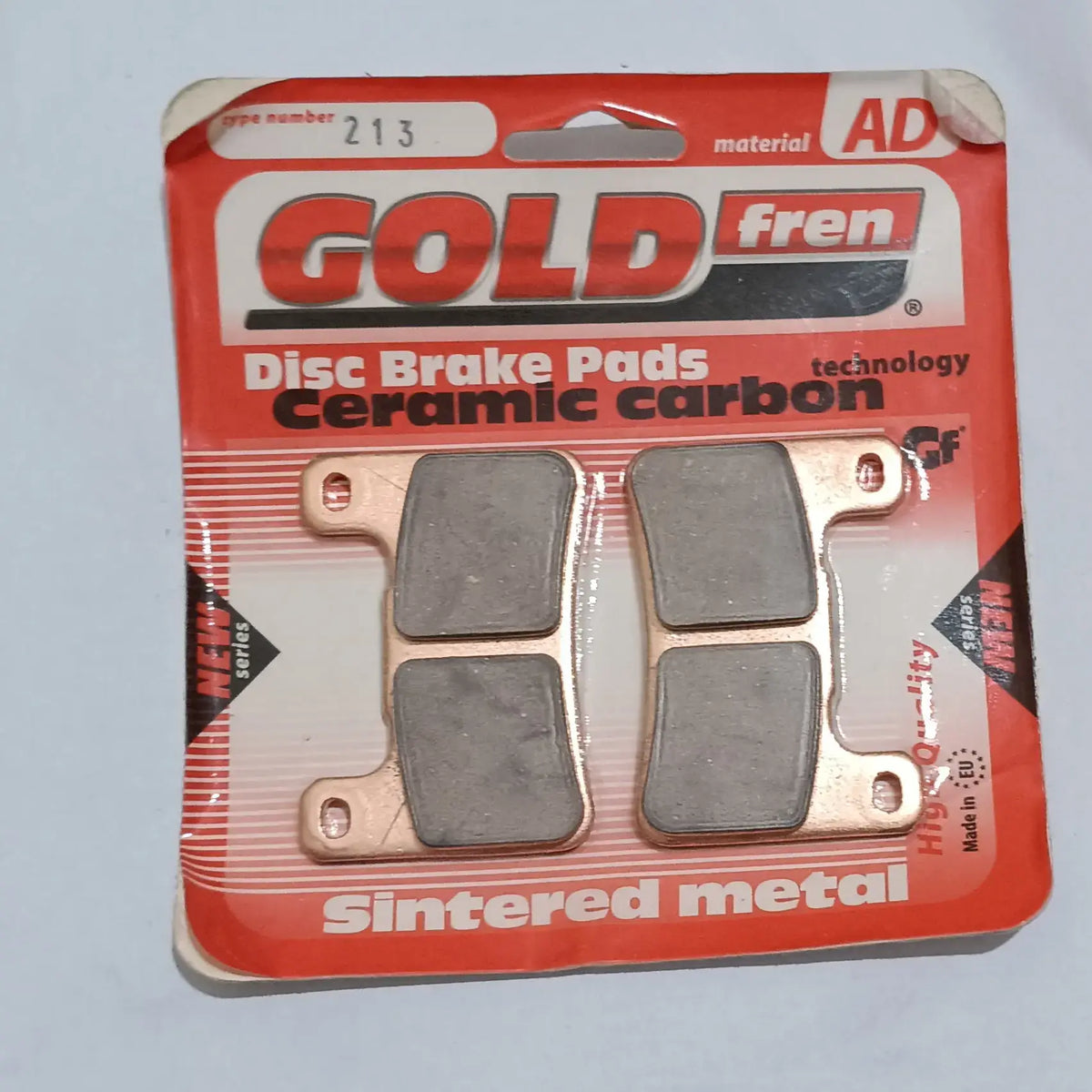 Kawasaki Ninja ZX-10R Goldfren Front Disc Brake Pad replacement spare part