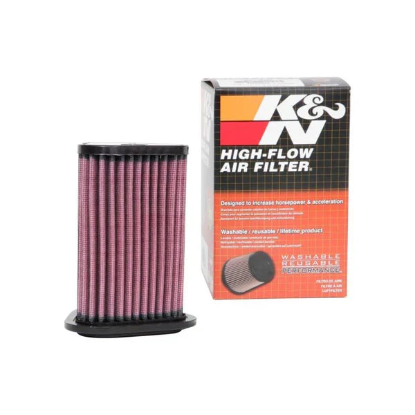 K&N RO-6518 High-Performance Air Filter for Royal Enfield Interceptor 650 / Continental GT 650 / Bear 650 – Washable Cotton