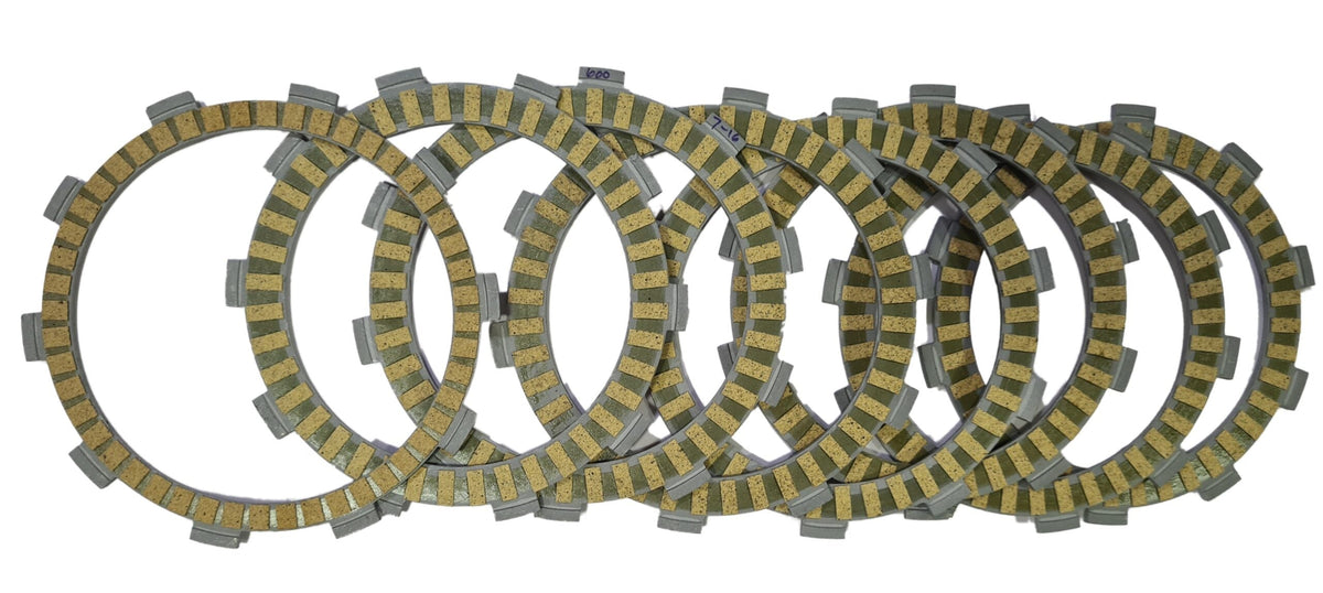 High Quality Paper Based Clutch Plates Suitable For Honda Cbr600 2007-2016 Set Of 7 Clutch Plates &Amp; 1 Friction