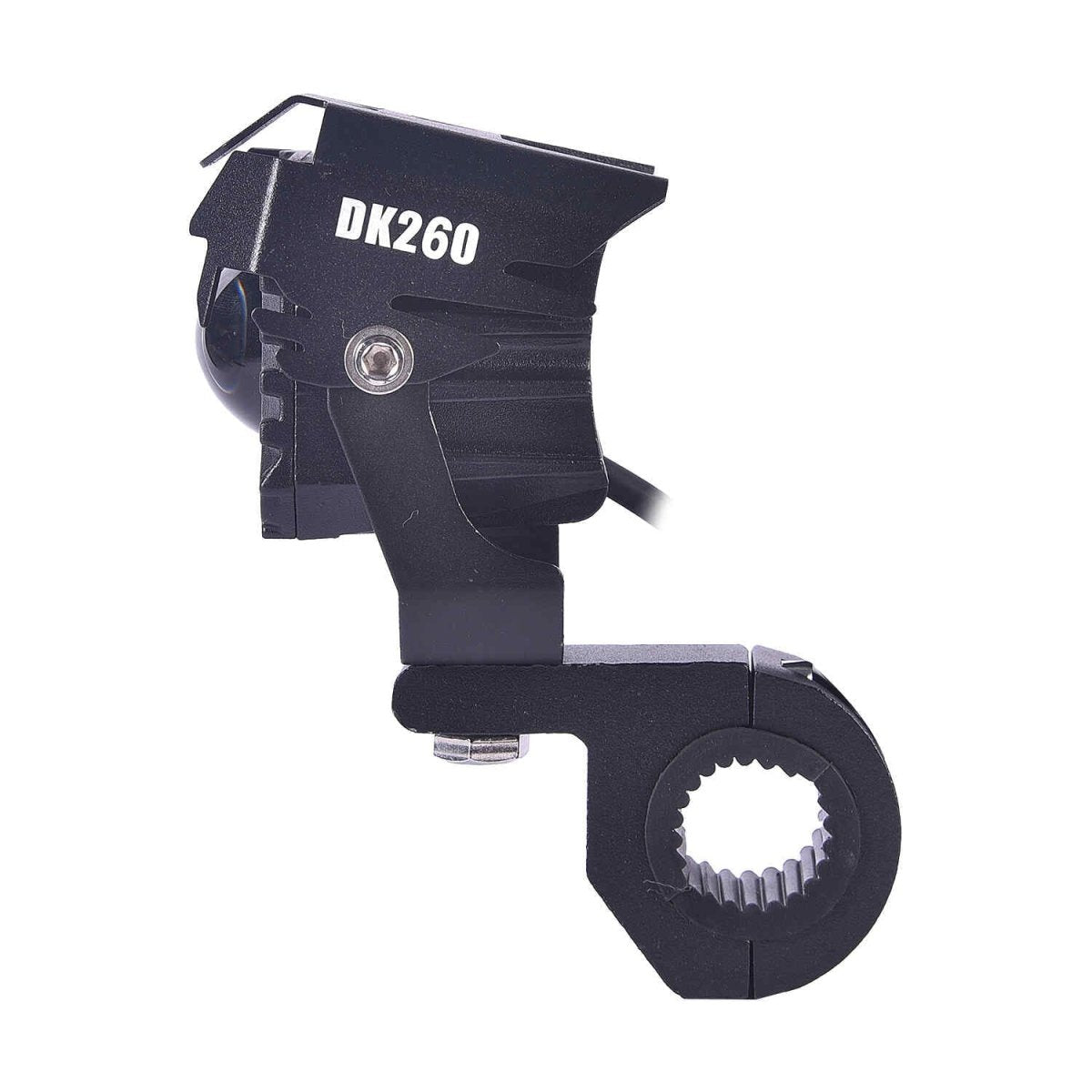 LGP DK260 LED Fog Lamp for Bike (Pair) | Wiring Harness & Wired Switch Included | High Power, Universal Motorcycle Fit - View