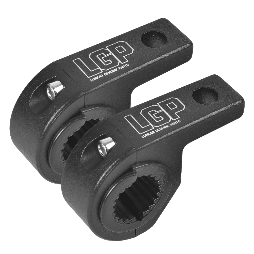 LGP Fog Lamp Clamp for Bike & Motorcycle | Universal Metal Mount Bracket for Auxiliary Lights - View 2