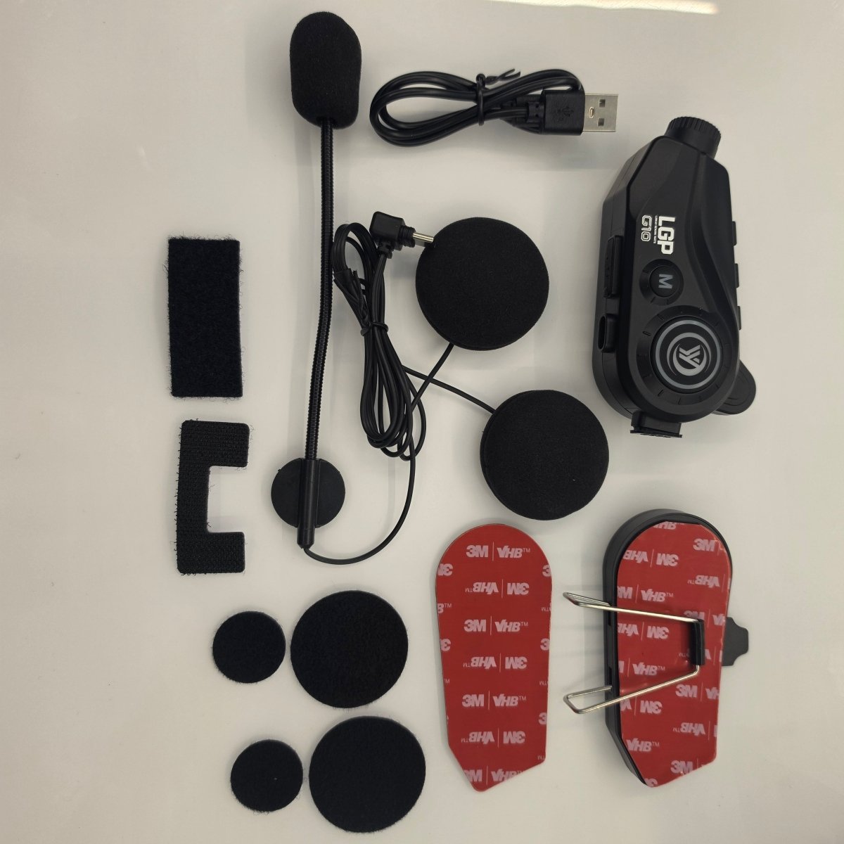 LGP G10 Bluetooth Camera Helmet Headset | 2K Action Camera - View 3