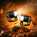 LGP Mini Driving LED Fog Lamp for Bike (Pair) | High Brightness Waterproof Auxiliary Light | Universal Fit for All