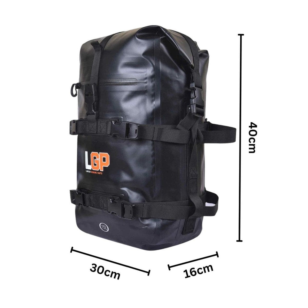 LGP Motorcycle Bumper Bag 15L（TPU Black) - View 6