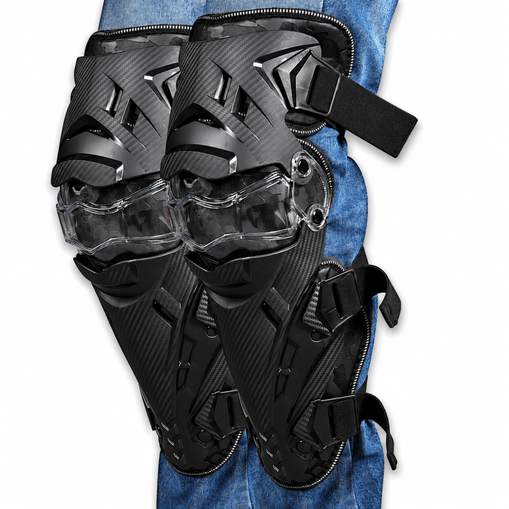LGP Motorcycle Knee Guard Set of 2 Riding Safety Protection - View 5