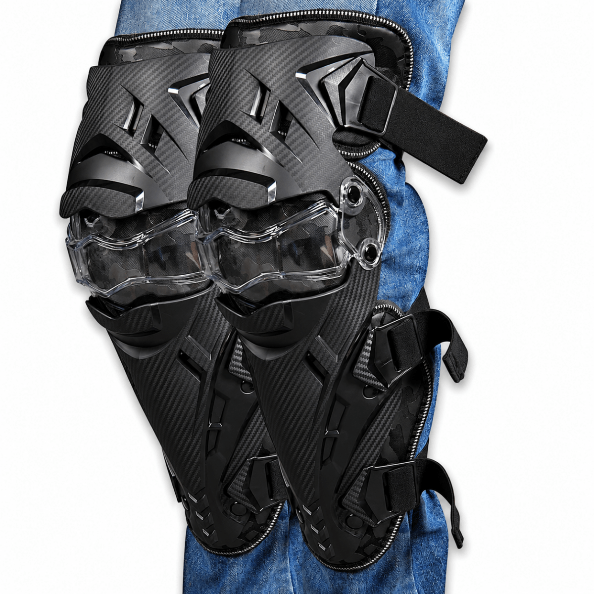 LGP Motorcycle Knee Guard Set of 2 Riding Safety Protection - View 5