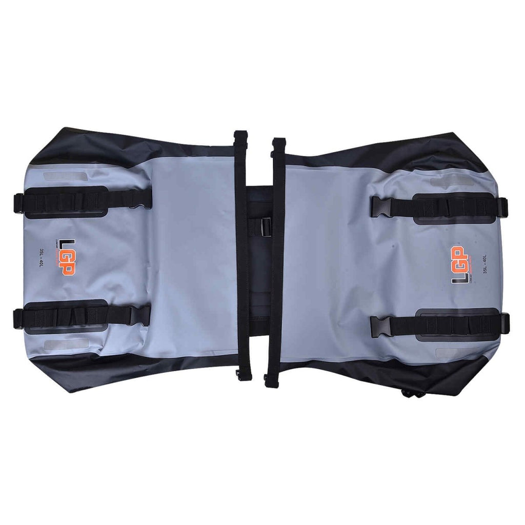 LGP Motorcycle Saddle Bag 35L*2 (Grey) - View 5