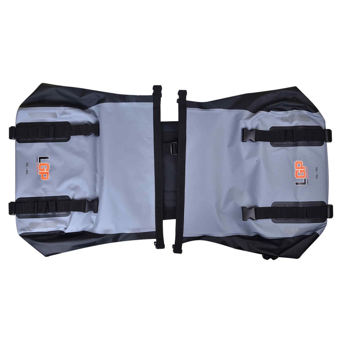 LGP Motorcycle Saddle Bag 35L*2 (Grey) - View 5