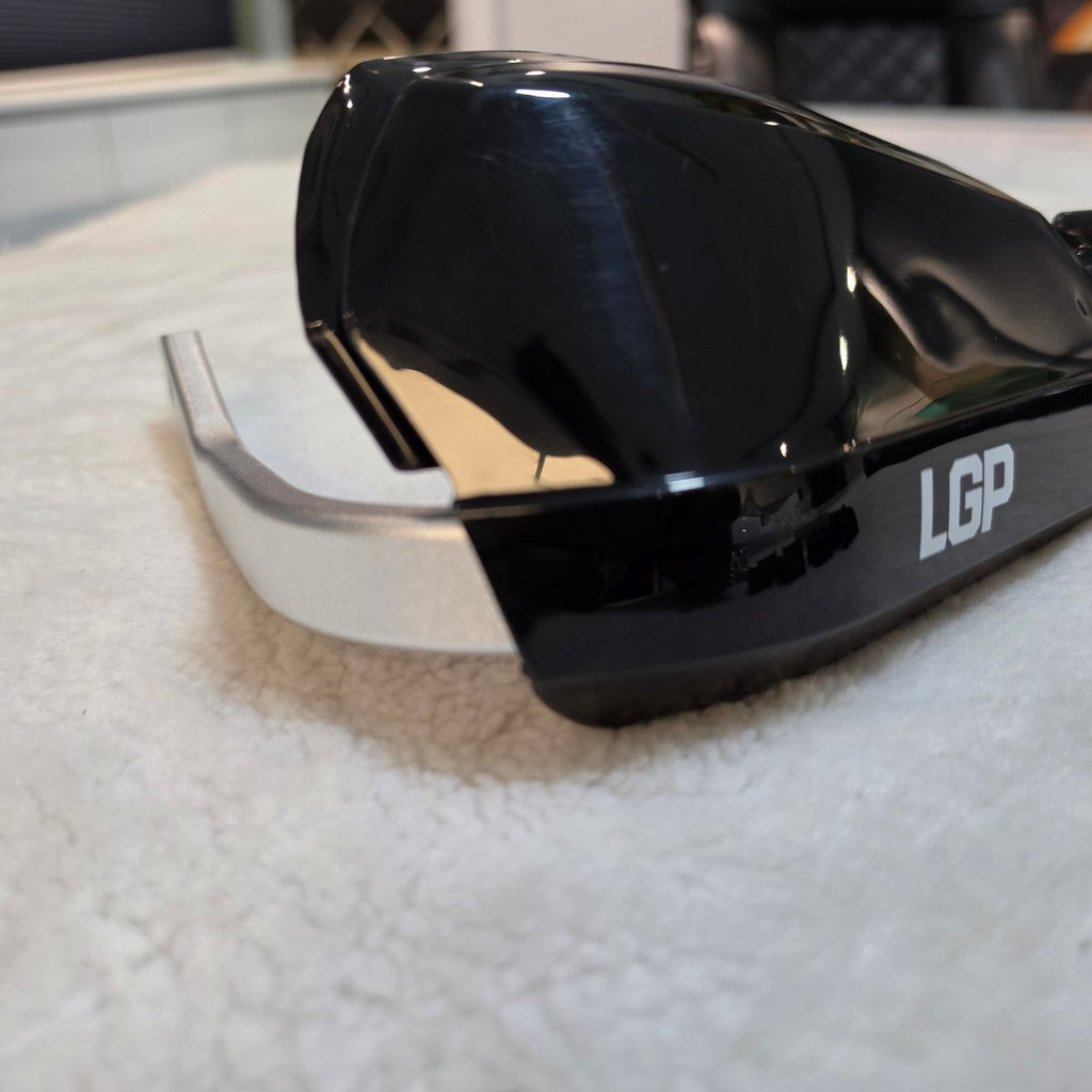 LGP Onyx Universal Motorcycle Hand Protector With Aluminium Mounts – Black - View 5