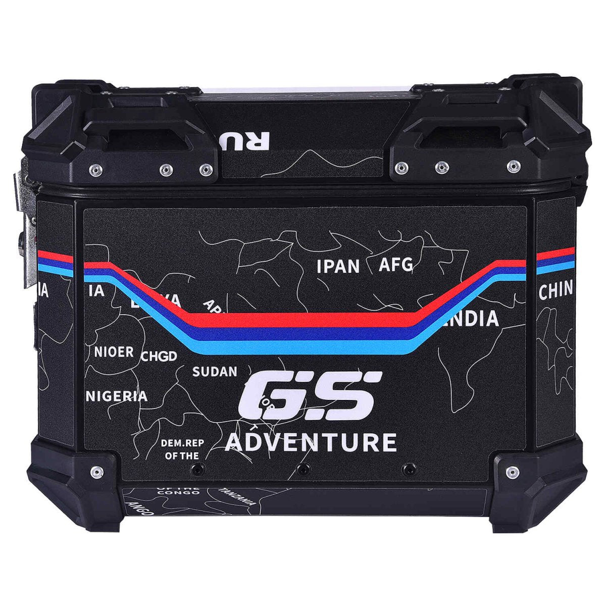LGP PANNIER BOX 25L BLACK MAP LINE - View 4