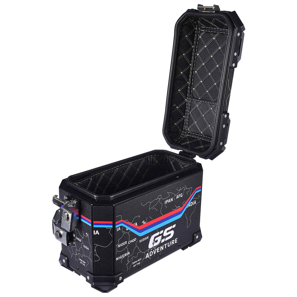 LGP PANNIER BOX 25L BLACK MAP LINE - View 5