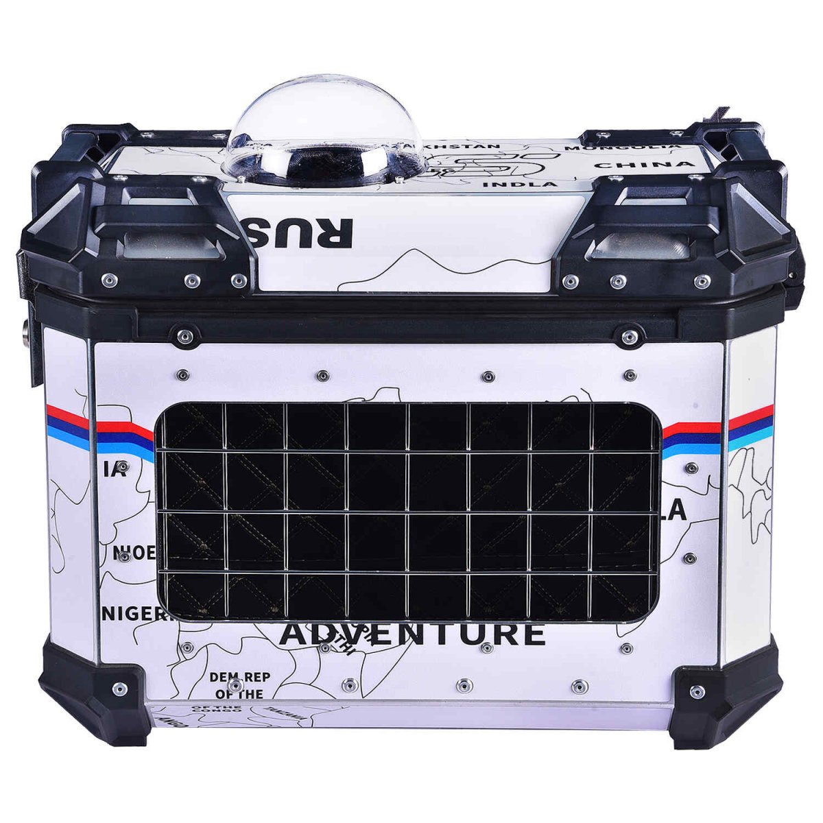 LGP PANNIER BOX 38L WHITE MAP LINE FOR PET - View 2