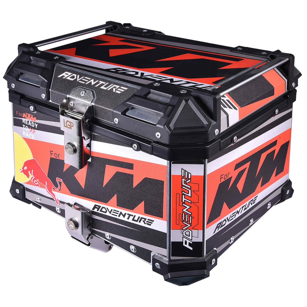 LGP TOP BOX 45L KTM ADVENTURE WITH BACKREST - View 2